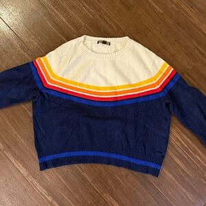 Honey Punch colorful striped sweater